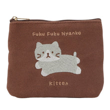  Fuku Fuku Nyanko KITTEN刺繍ティッシュポーチ【11月29日出荷予定】
