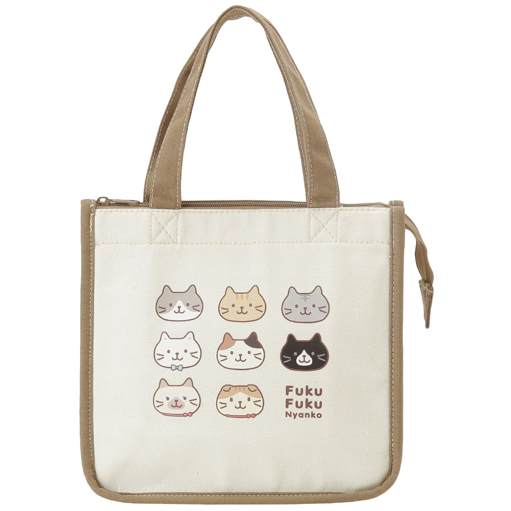 Fuku Fuku Nyankoフェイス保冷保温ランチバッグ – HAPiNS online shop