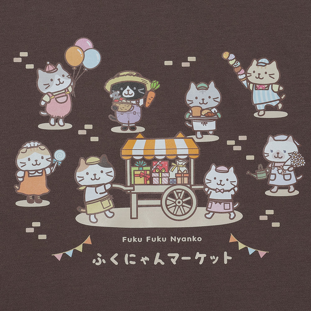 Fuku Fuku Nyanko Tシャツ（ふくにゃんマーケット） – HAPiNS online shop