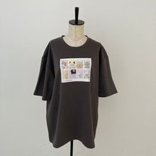  ふくふくにゃんこ  証明写真風Ｔシャツ
