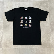  ふくふくにゃんこ おみやげＴシャツ スシ
