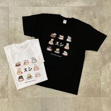  ふくふくにゃんこ おみやげＴシャツ スシ
