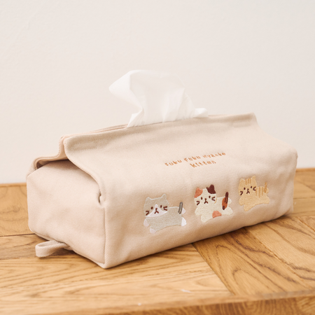 Fuku Fuku Nyanko KITTENティッシュボックスカバー【新作入荷12月20日】