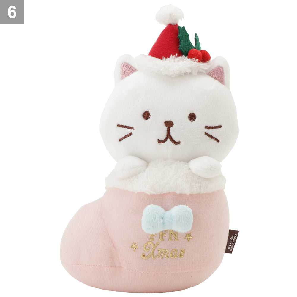 Fuku Fuku Nyankoクリスマスおすわりマスコット