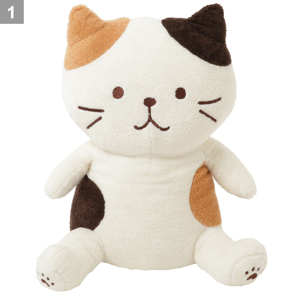 Fuku Fuku Nyanko ぽわぽわBIG抱きぐるみ（ミケ・チャチャ・ハッチ） – HAPiNS online shop