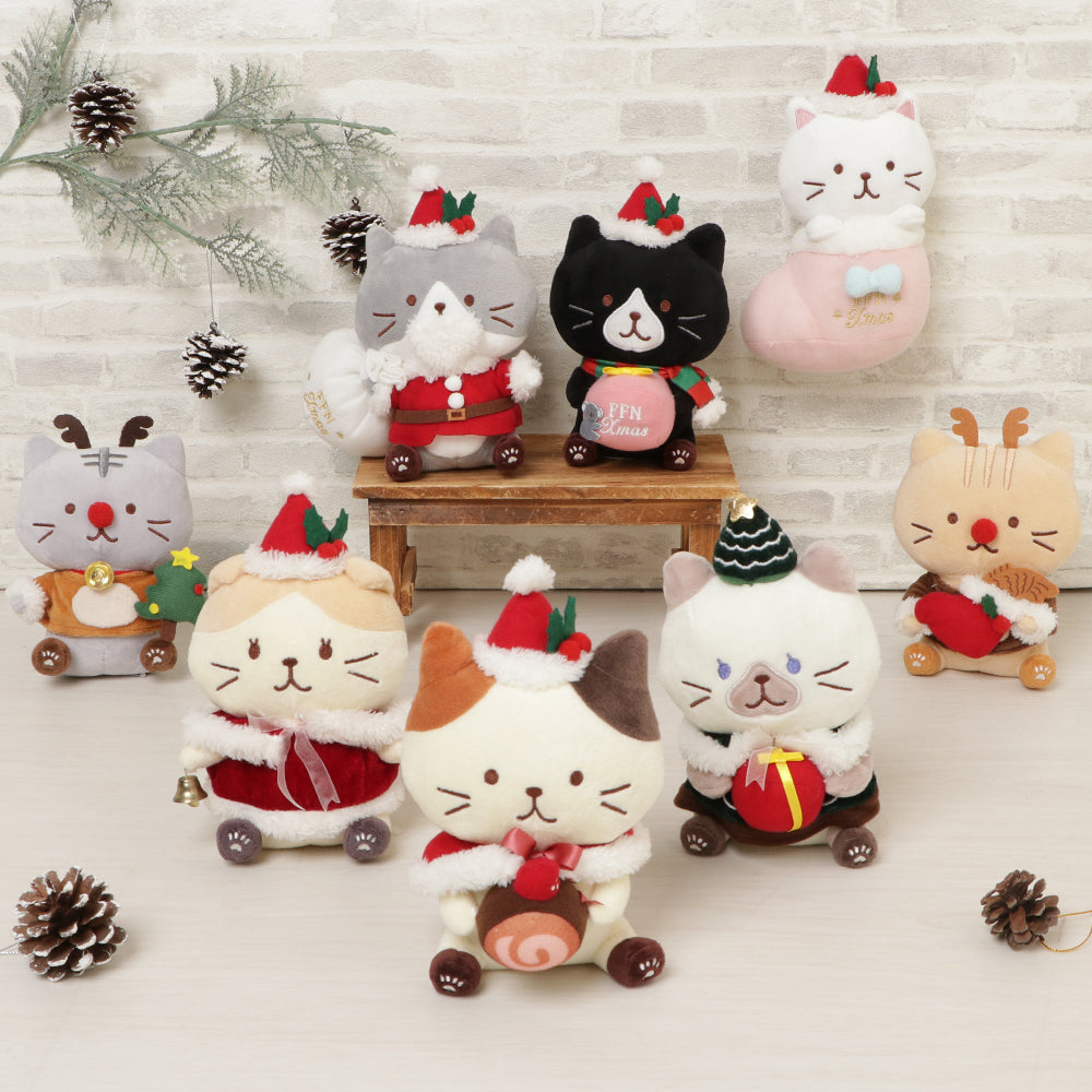 Fuku Fuku Nyankoクリスマスおすわりマスコット – HAPiNS online shop